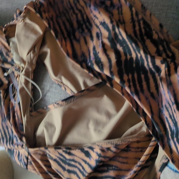 Ulla Johnson The Keiran Maillot One Piece Cutout Fig Swimsuit XL Beach Vacation - Picture 8 of 8